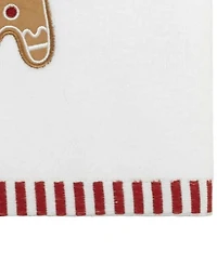 Avanti Gingerbread Man Cotton 2-Pc. Hand Towel Set, 28" x 16"