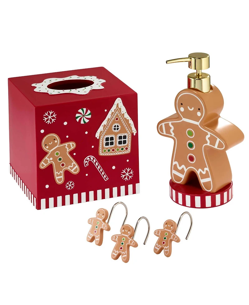 Avanti Gingerbread Man Resin Lotion Dispenser