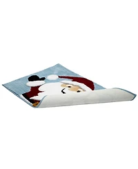 Avanti Santa Polyester Bath Rug, 20" x 32"