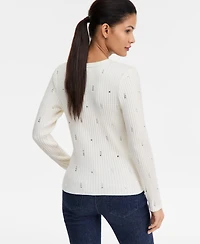 I.n.c. International Concepts Women's Embellished Cardigan, Macy's Exclusive