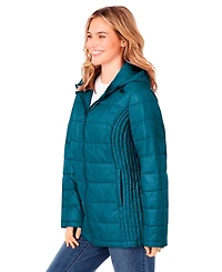 Woman Within Women's Plus Packable Puffer Jacket