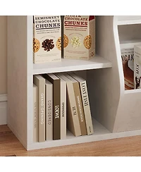 gaomon Toy Storage Shelf, Bookshelf for Storing Books and Toys, Suitable for Both Boys and Girls, Multi-Tier Bookshelf Suitable for Game Rooms and Chi