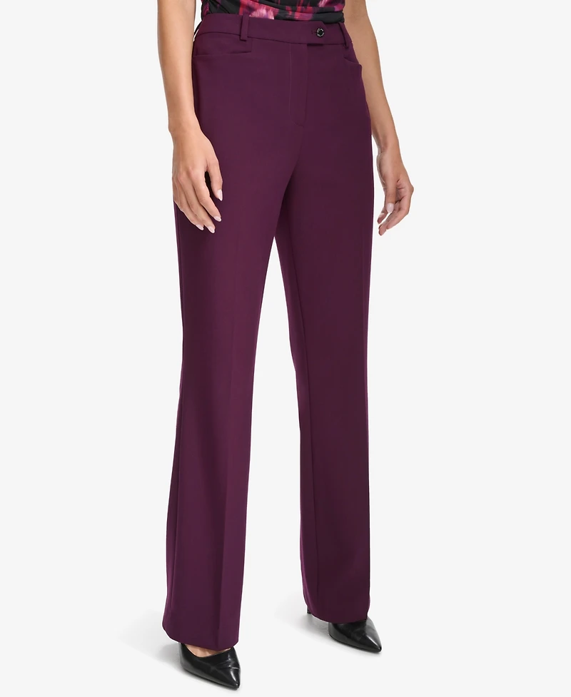 Calvin Klein Women's Modern Fit High-Rise Pants