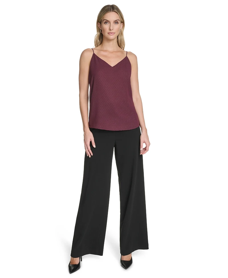 Calvin Klein Women's Metallic Dot Cami Top