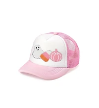 Sweet Wink Girls Halloween Treats Patch Trucker Hat