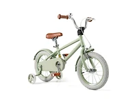 14-Inch Kids Bike with Adjustable Handlebar & Saddle – Green