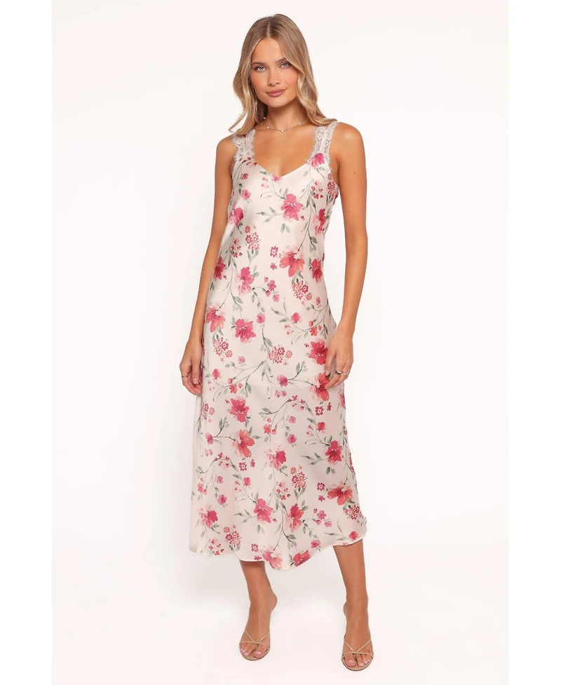 Petal and Pup Women's Bennett Midi Dress - Cameo Floral
