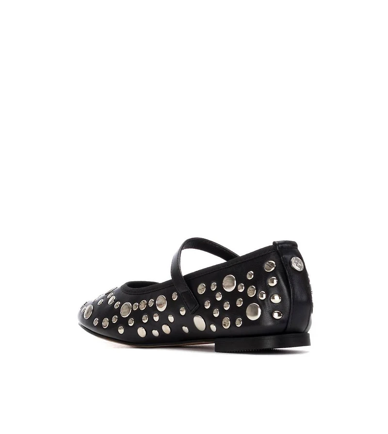 Women's Mary Jane Studded Ballet Flats By Xti