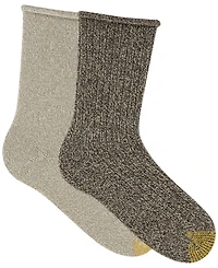 Gold Toe Women's 2-Pack Super Soft Crew Socks
