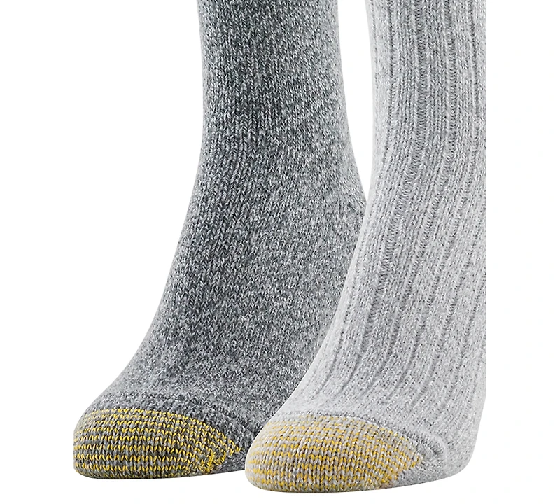 Gold Toe Women's 2-Pack Super Soft Crew Socks