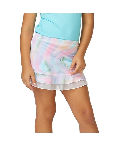 Sofibella Girls Uv Ruffle 11in Tennis Skirt