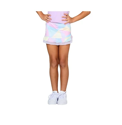 Sofibella Girls Uv Ruffle 11in Tennis Skirt
