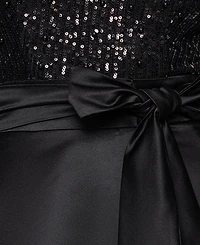 Xscape Women's Long Sleeve Ball Gown