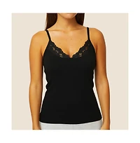 Luna Lace Cotton Cami