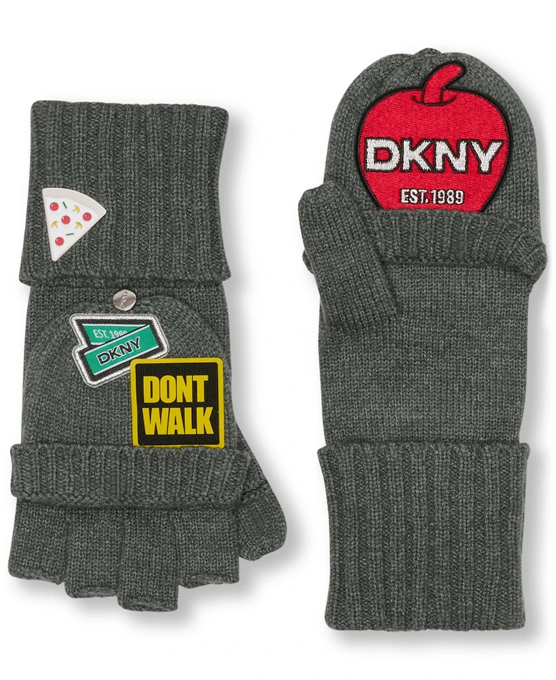 Dkny Women's Nyc Flip Top Gloves