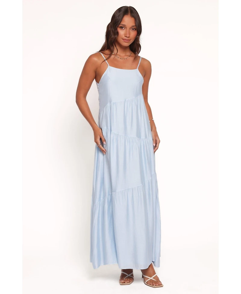 Petal and Pup Women's Bennie Midi Dress - Pale Blue
