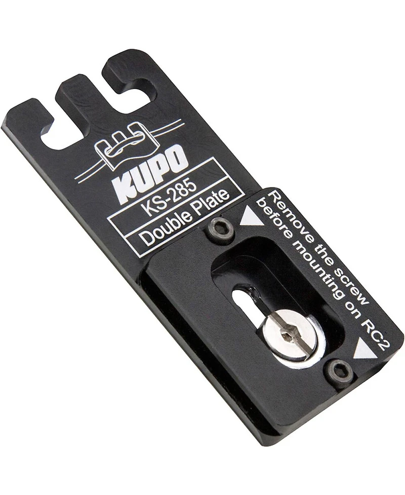 Kupo Double Cable Plate for Arca-Swiss and Manfrotto RC2