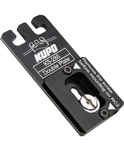 Kupo Double Cable Plate for Arca-Swiss and Manfrotto RC2