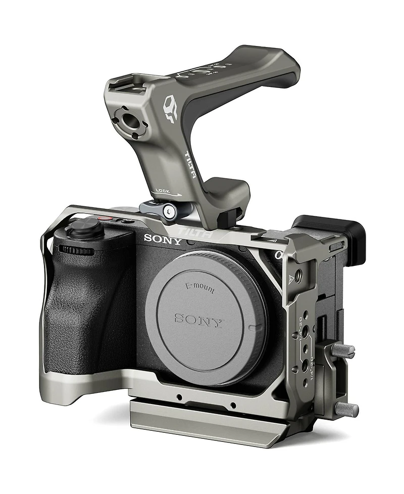 Tilta Full Camera Cage Lightweight Kit for Sony a6700, Titanium Gray