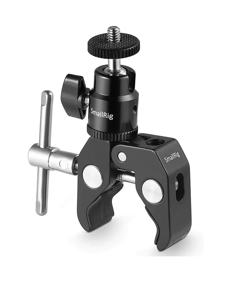 SmallRig 2 Pack CoolClamp Mount with 1/4" Screw Ball Head Mount