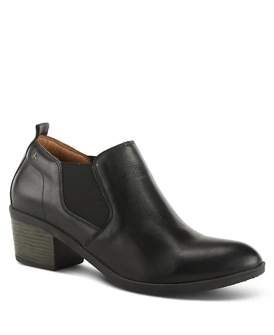 Azura Spring Step Phaedra Premium Leather Shoe with Cushioned Insole, Arch Support, and Low Heel