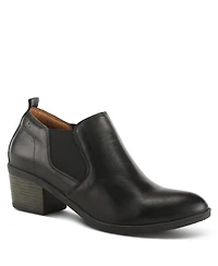 Azura Spring Step Phaedra Premium Leather Shoe with Cushioned Insole, Arch Support, and Low Heel