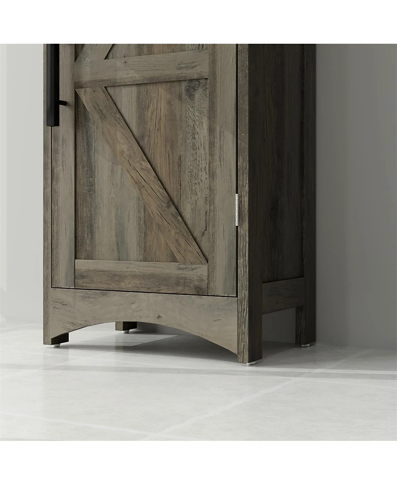 Bathroom Storage Cabinet for Towels and Essentials with Durable Design