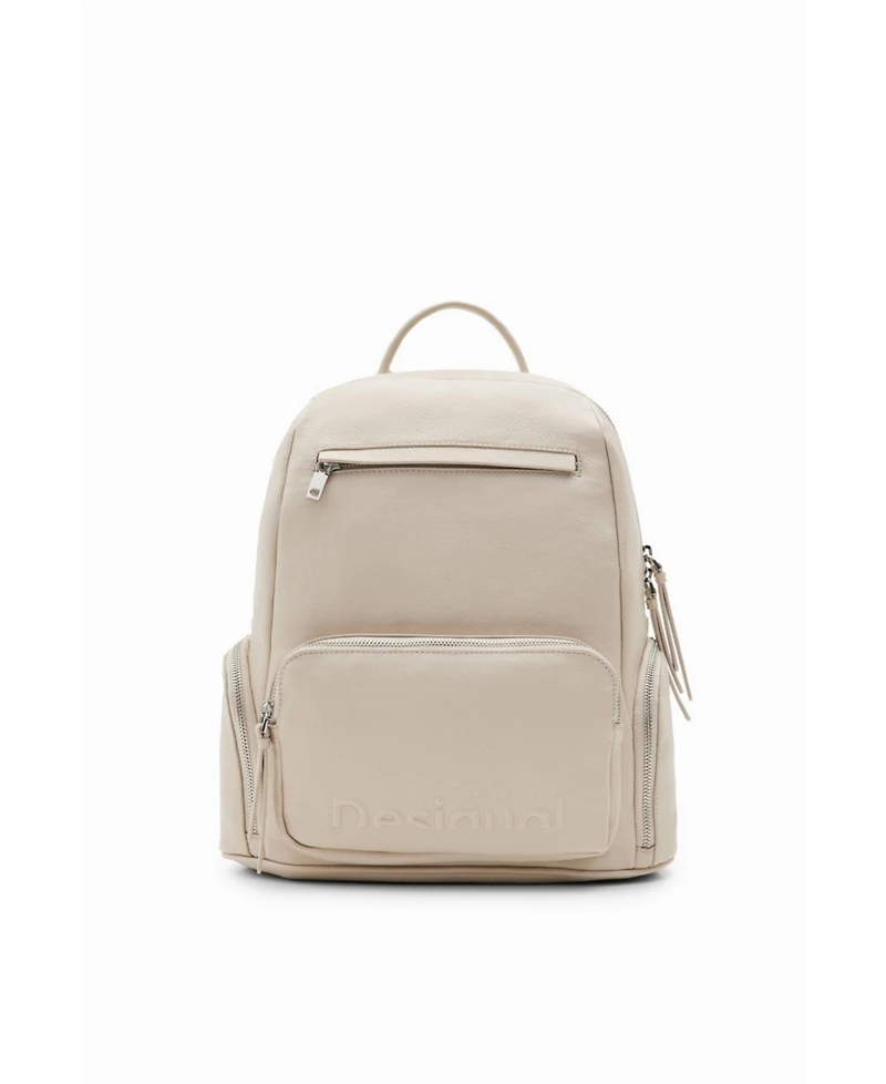 Desigual Women's Midsize half-logo backpack