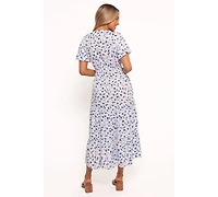 Petal and Pup Women's Roberts Maxi Dress - Blue Ditsy Floral
