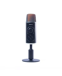 RadioShack Usb Tabletop Gaming Microphone With Lights Perfect For Streaming and Content Creation 2607102