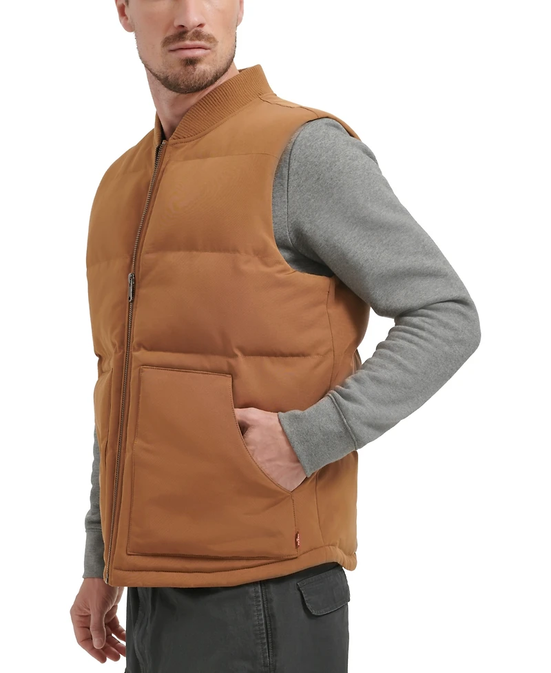 Levi's Men's Two Pocket Aviator Vest Jacket