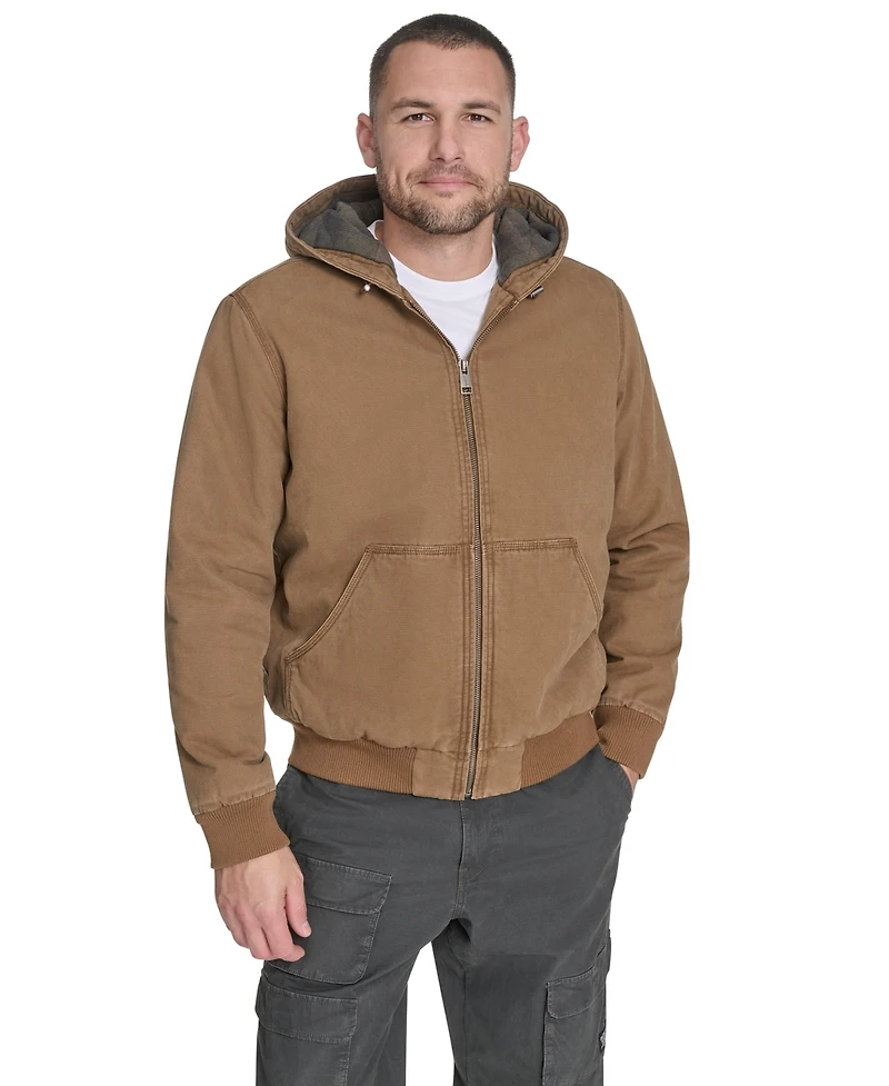 Levi's Men's Hooded Bomber Jacket
