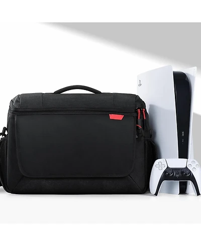 Bubm Waterproof PS5 Travel Case with Laptop Compartment