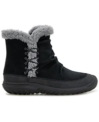 Jbu Women's Briar Cozy Casual Platform Booties