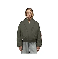 Alpha Industries Women's Shawl Collar Flight Jacket W