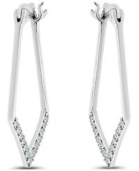 Giani Bernini Cubic Zirconia Hoop Earrings (1/2 ct. t.w.) 18K Gold Over Sterling Silver, Macy's Exclusive