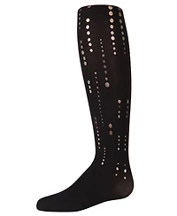 Memoi Girls Retro Halftone Polka Dot Tights