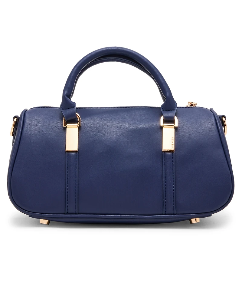 Anne Klein Convertible Strap Small Barrel Bag
