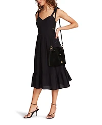 Anne Klein Convertible Strap Small Bucket Bag