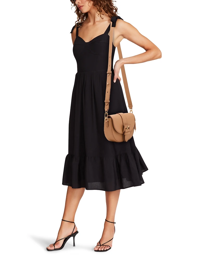 Anne Klein Covered Buckle Small Crossbody Bag