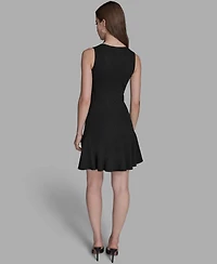 Bcbg Women's Knit Lurex Sweater Dress