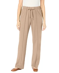 Woman Within Women's Plus Easy Going Knit Pant