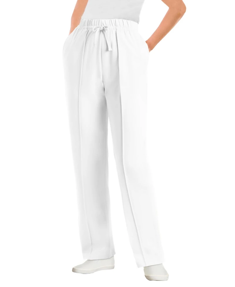 Woman Within Women's Easy Going Knit Pull-On Drawstring Pants