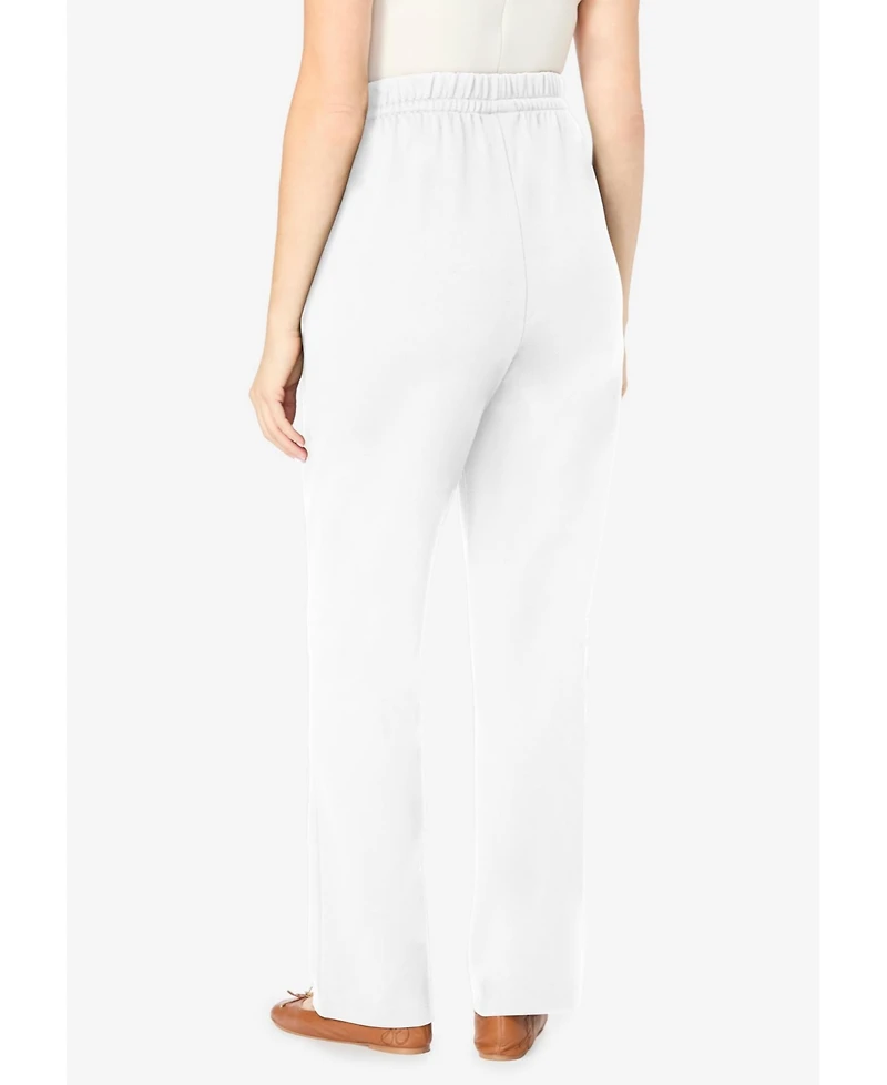 Woman Within Women's Easy Going Knit Pull-On Drawstring Pants