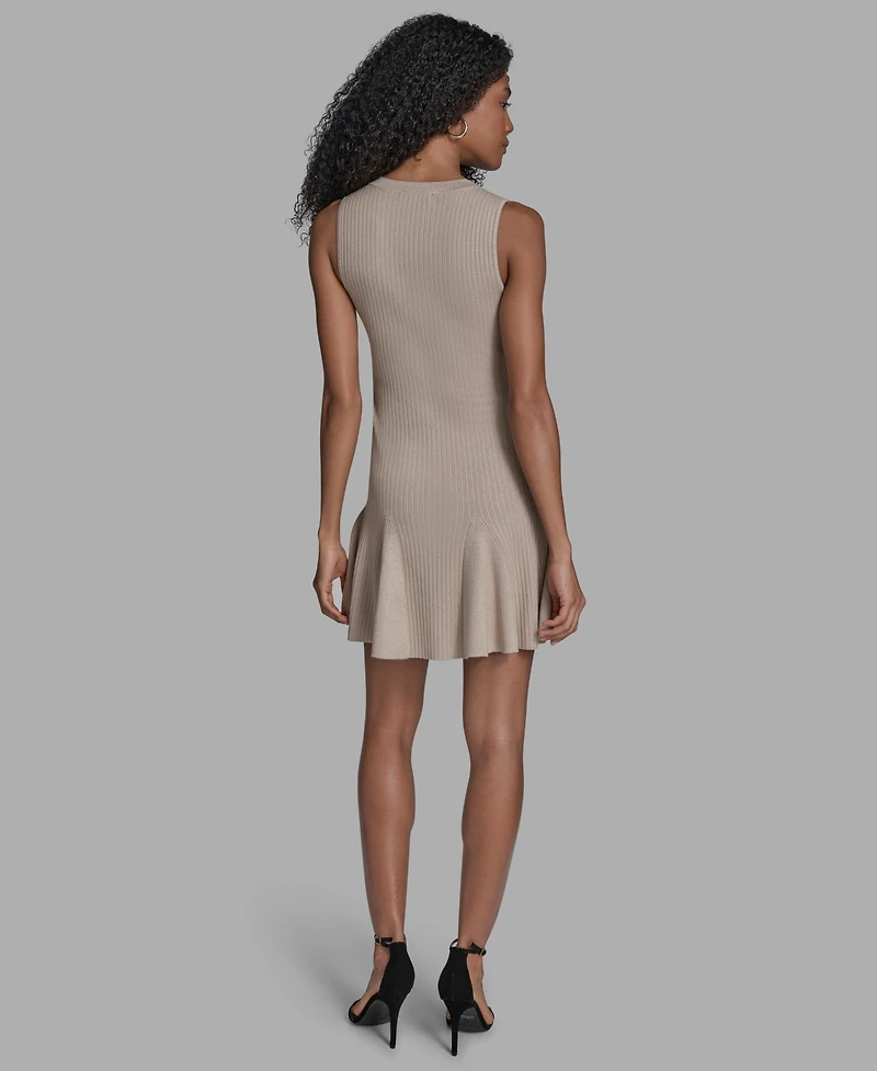 Bcbg Women's Button Front Sweater Dress