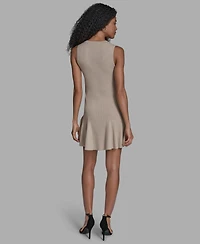 Bcbg Women's Button Front Sweater Dress