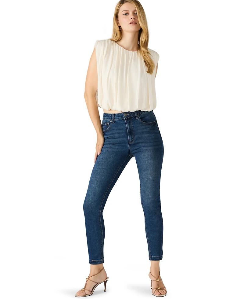 Steve Madden Women's Lona High Rise Jeans
