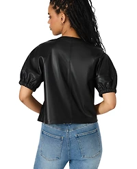 Bb Dakota Women's Roxanne Balloon Sleeve Top