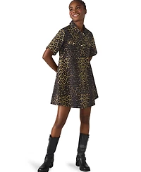 Steve Madden Women's Freddy Short Sleeve Dress
