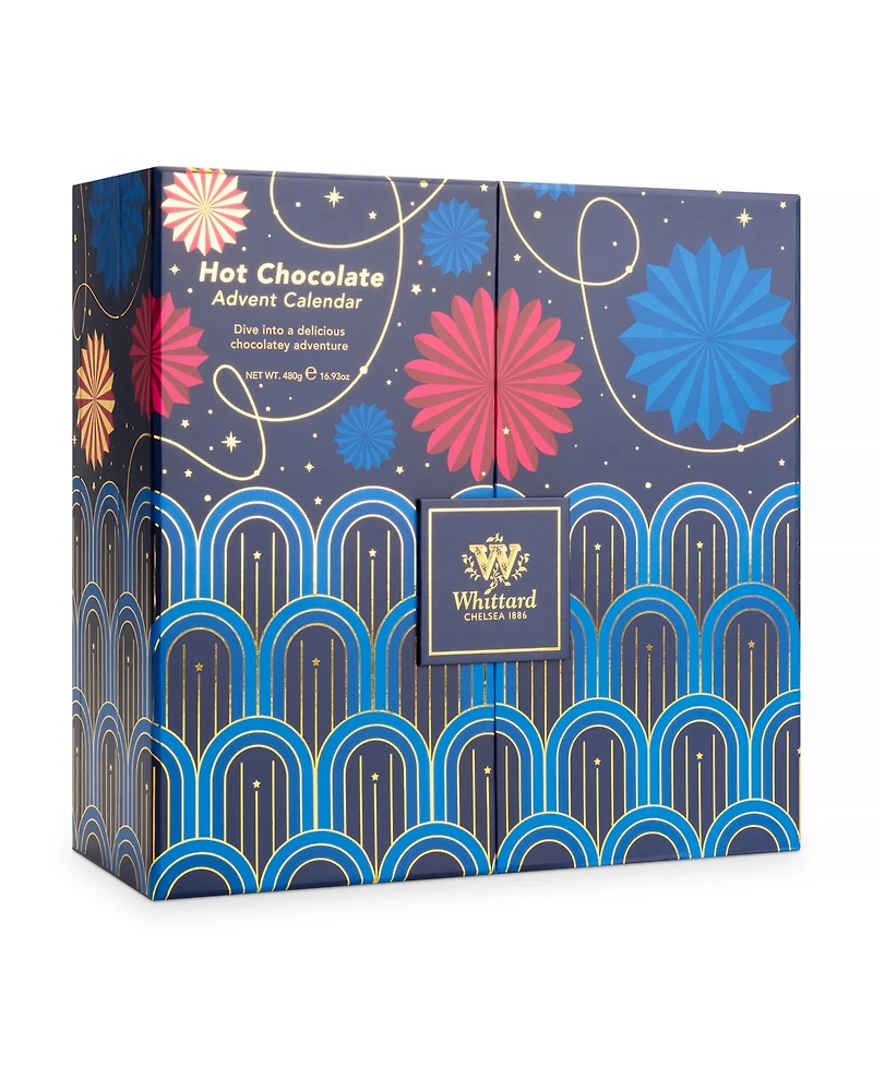 Whittard of Chelsea Hot Chocolate Advent Calendar, 24 servings